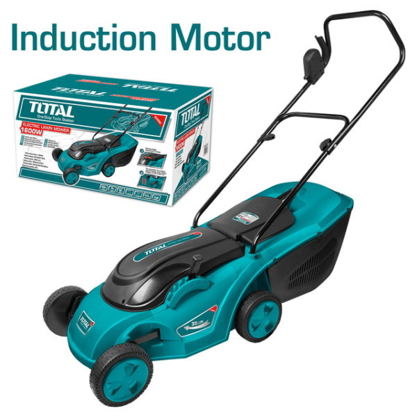 TOTAL ELECTRIC LAWN MOVER 1.600W INDUCTION MOTOR