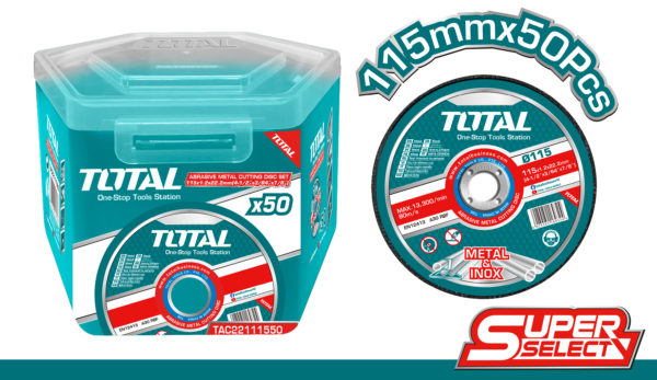 115mm metal cutting disc set pack of 50