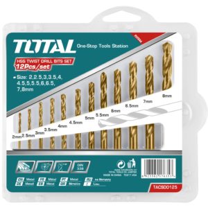 HSS twist drill bits set