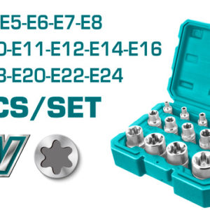TOTAL STAR SOCKET SE 14PCS (THKTETS0114)