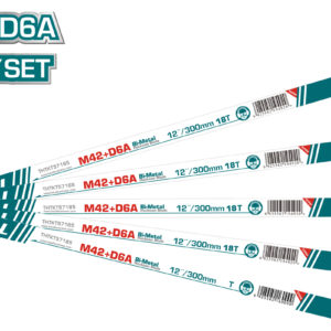 Bi-Metal Hacksaw Blade Set