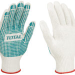 Knitted & PVC Dots Gloves