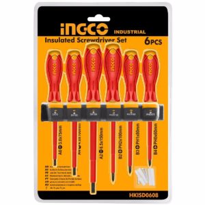 Ingco 6pc Insulated Screw driver